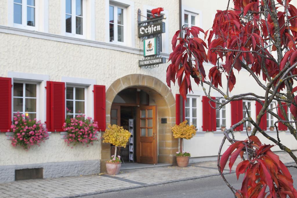 Hotel-Restaurant Roter Ochsen Lauchheim Екстериор снимка
